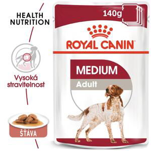 Royal Canin Medium Adult - kapsička pro dospělé střední psy - 10 x 140g