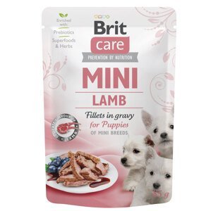 BRIT CARE dog  MINI kapsa  PUPPIES  lamb - 85g