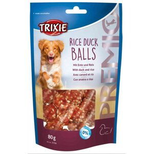 Pochoutka dog RICE DUCK balls (trixie) - 80g