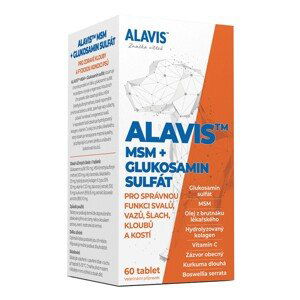 ALAVIS MSM + glukosamin sulfát - 60tbl