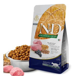 N&D LG cat ADULT LAMB / BLUEBERRY - 1,5kg