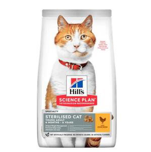 Hills cat  YOUNG adult STERIL/kuře - 1,5kg