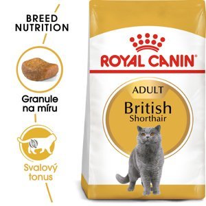 Royal Canin British Shorthair Adult - granule pro britské krátkosrsté kočky - 10kg