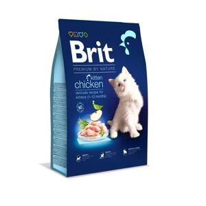 Brit Premium by Nature Cat Chicken Kitten - Kuře - 8kg