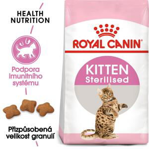 Royal Canin cat  KITTEN STERILISED - granule pro kastrovaná koťata - 2kg