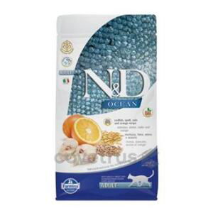 N&D LG cat ADULT CODFISH / ORANGE - 10kg