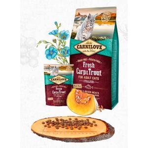 CARNILOVE cat   FRESH STERILISED CARP/trout - 2kg