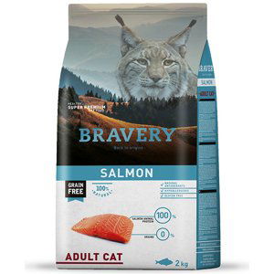 Bravery cat  ADULT salmon - 2 kg