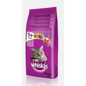 WHISKAS suché HOVĚZÍ - 14kg