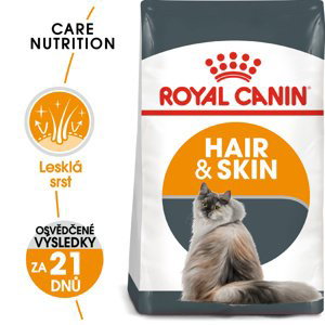 Royal Canin  cat Hair and Skin Care - granule pro kočky pro zdravou srst a kůži - 2kg