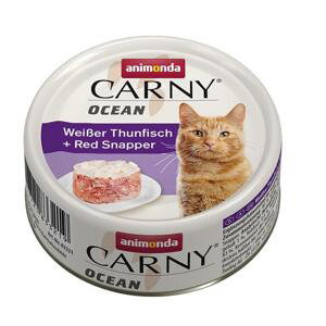 ANIMONDA cat konzerva CARNY OCEAN bílý tuňák/kanic červený - 80g