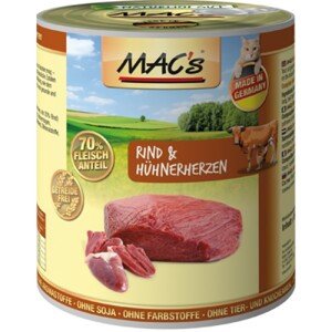 MACs  cat  konz. RIND/HUHNERHERZEN - 200g