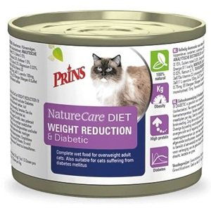 Prins NatureCare Veterinary Diet WEIGHT REDUCTION & Diabetic - 200 g