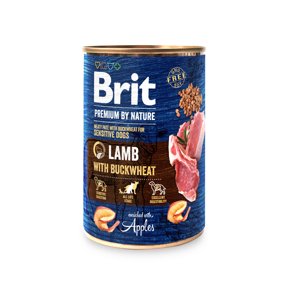 BRIT dog Premium by Nature LAMB with BUCKWHEAT - 400g