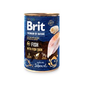 BRIT dog Premium by Nature FISH with FISH skin - 800g