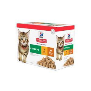 Hills cat  kapsa  KITTEN 12x85g - kuře/krůta