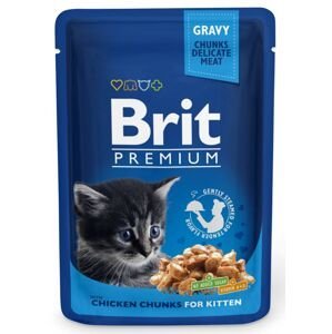 BRIT cat   kapsa  KITTEN  100g - Kuřecí