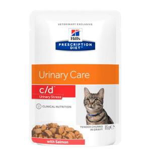 Hills cat  c/d   kapsa  URINARY chicken 85g - Chicken