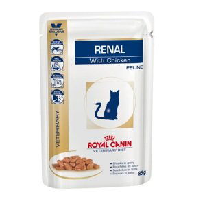 Royal Canin Veterinary Diet Cat RENAL CHICKEN kapsa - 85g