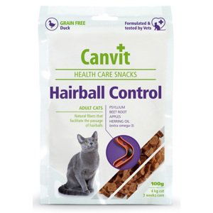 CANVIT cat   GF HAIRBALL control  duck - 100g