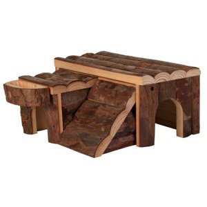 Dřevený domek LUKA pro křečka (trixie) - 14x7x14cm
