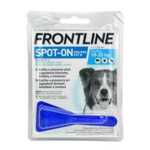 antiparazitní spot-on FRONTLINE dog - M  (10-20kg)