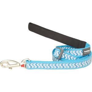 Vodítko RD reflective ZIGGY/turquoise - 2,0cm/1,8m