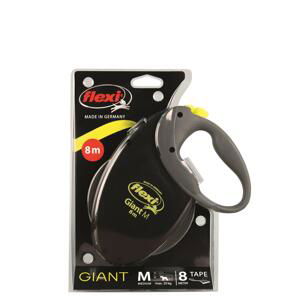 Flexi GIANT M  8m/25kg  pásek - Neon