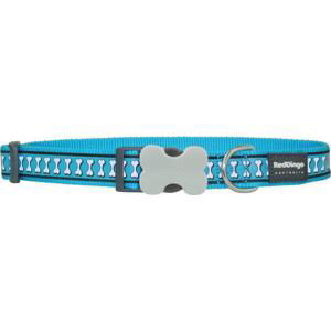 Obojek RD reflective TURQUOISE - 1,2/20-32cm