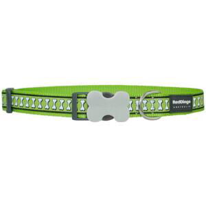 Obojek RD reflective LIME green - 1,2/20-32cm