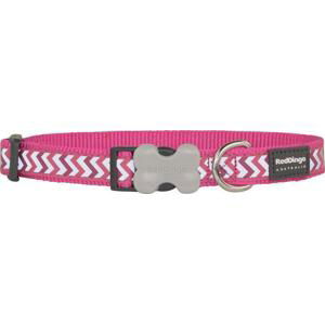 Obojek RD reflective ZIGGY/hot pink - 1,2/20-32cm