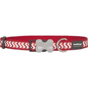 Obojek RD reflective ZIGGY/red - 2,0/30-47cm