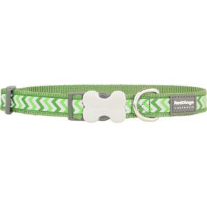 Obojek RD reflective ZIGGY/green - 1,5/24-37cm