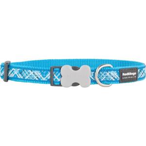 Obojek RD reflective FLANNO turquoise - 1,2/20-32cm