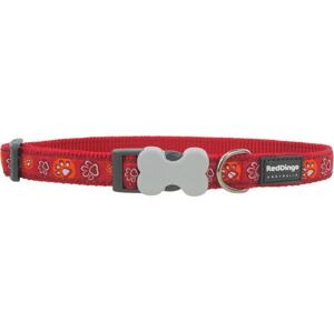 Obojek RD PAW impressions RED - 1,2/20-32cm