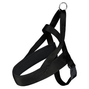 Postroj (trixie) PREMIUM comfort  černý - 4/60-76cm