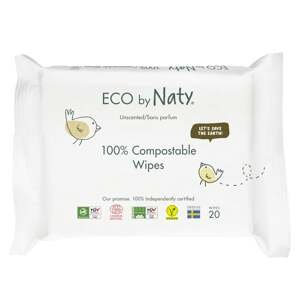 Eco by Naty Dětské vlhčené hygienické ubrousky 20 ks - vhodné i pro velmi citlivou pokožku
