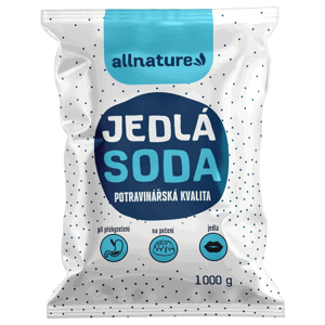 Allnature Jedlá soda 1 kg - potravinářská kvalita