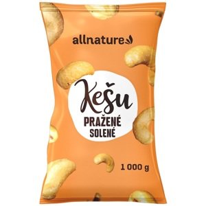 Allnature Kešu pražené solené 1000 g