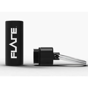 Flare® Capsule Hliníkové pouzdro na špunty Barva: Černá