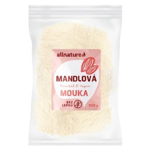 Allnature mandlová mouka natural 500 g