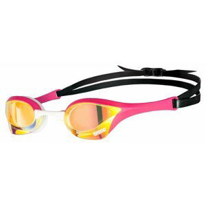 Arena Cobra Ultra Swipe Mirror INDOOR - plavecké brýle Barva: Žlutá / růžová / černá