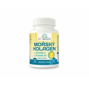 Dr. Natural Mořský kolagen + Vitamin C a B3 30 tablet