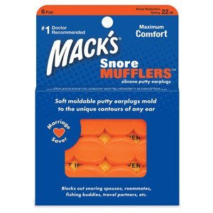 Mack's Snore Mufflers™ Množství v balení: 6 párů