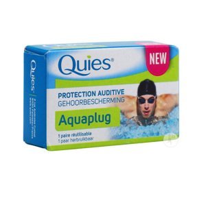Quies Aquaplug - 1 pár Silikonové špunty do vody