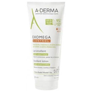 A-DERMA Emolienční mléko pro suchou pokožku se sklonem k atopickému ekzému Exomega Control (Emollient Lotion) 200 ml