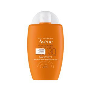 Avène Matující a tónovací fluid na obličej pro smíšenou a mastnou pleť SPF 30 Mat Perfect (Aqua-Fluid) 50 ml