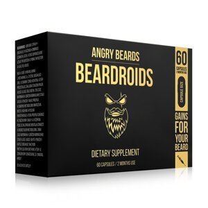 Angry Beards Beardoids na podporu růstu vousů 60 kapslí