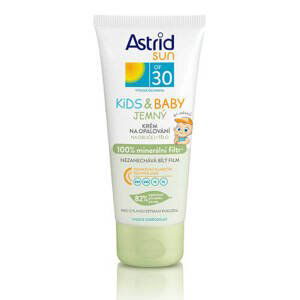 Astrid Jemný krém na opalování pro děti OF 30 Sun Kids & Baby 100% minerální filtr 100 ml