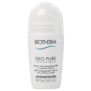 Biotherm 48hodinový zklidňující antiperspirant Deo Pure Invisible (Roll-On) 75 ml